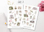 Preview: Hochzeit Sticker Set